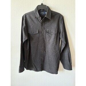 Polo Ralph Lauren Men's Long Sleeve Button-Up Work shirt Size Medium Grey